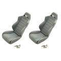 2 Seats Rubber Scale Gray For Axial Wraith 90018 Rc Rock Crawler