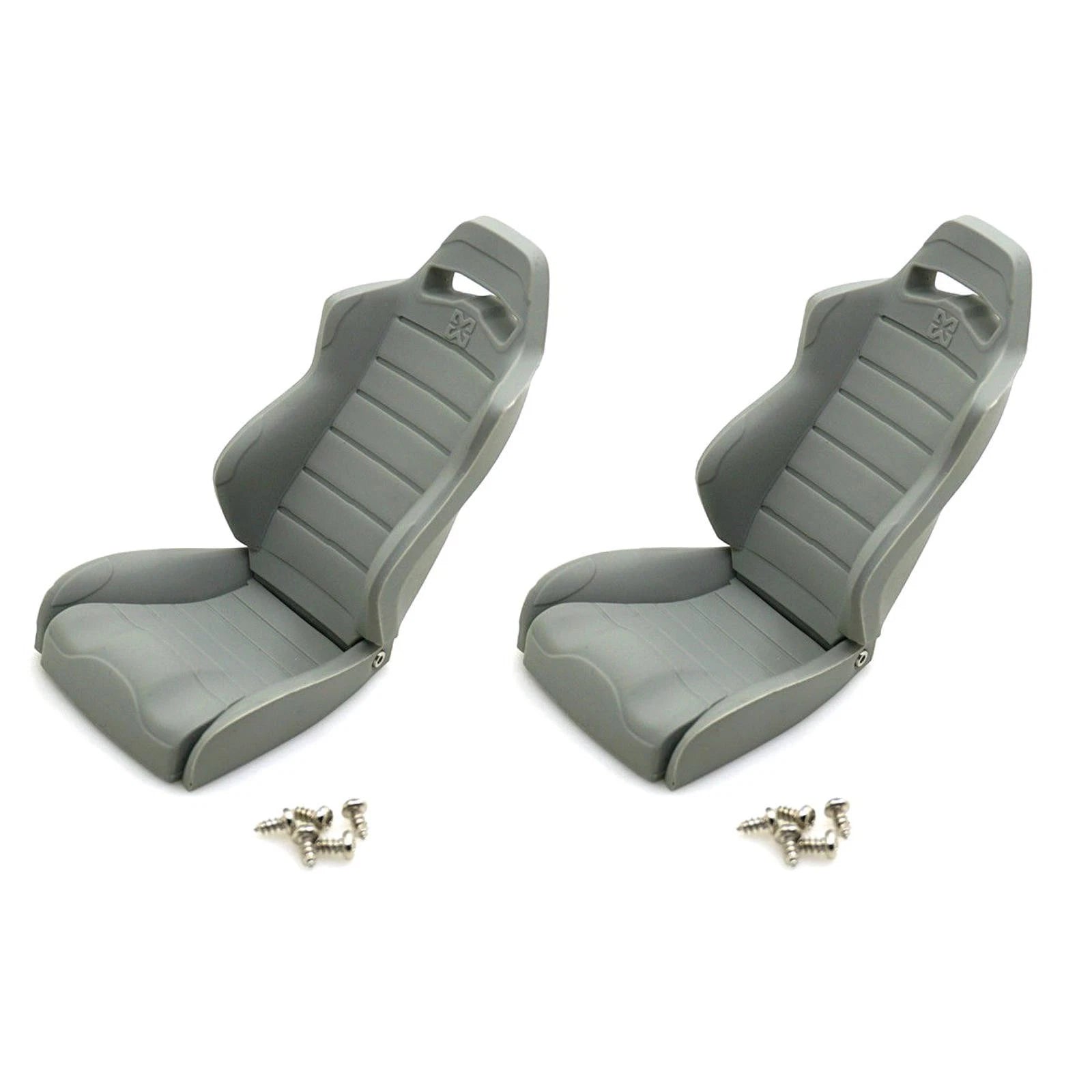 2 Seats Rubber Scale Gray For Axial Wraith 90018 Rc Rock Crawler