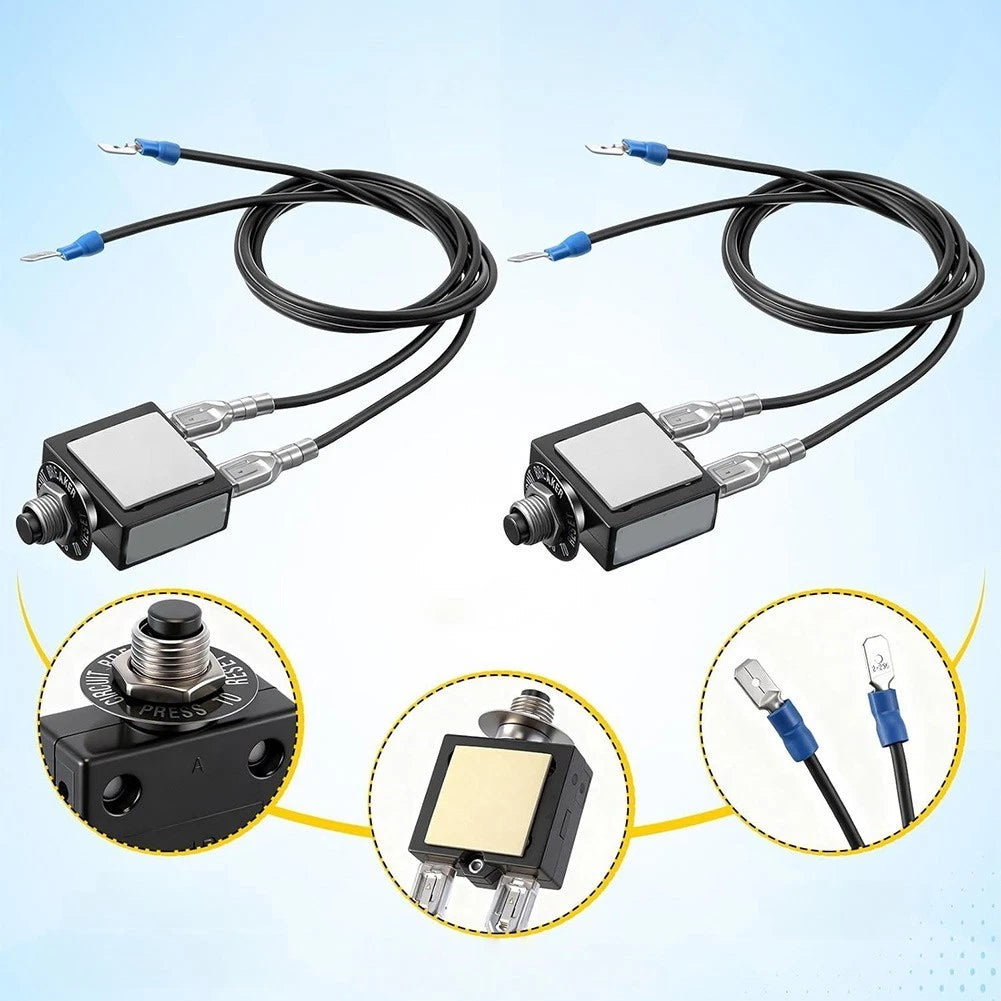 3a 5a Resettable Fuse Kit Compatible With Atc 3a 5a Blade Fuses For