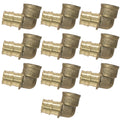 XFITTING 3/4" Pex A x 1/2" Female Elbow 10 Pack