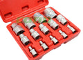 14pc Torx E-Socket Set 1/4"–1/2" Drive with Case by Unbranded