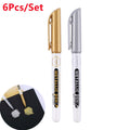 0.7mm Ef Tip Epoxy Resin Acrylic Paint Highlight Pen Metallic