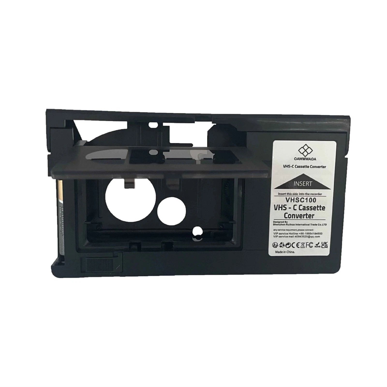 Vhs-c Cassette Adapter For Vhs-c Svhs Camcorders Rca For Panasonic