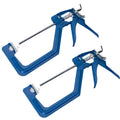 BlueSpot 2pc Quick Grip Speed Clamps - 6"