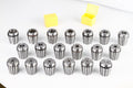 Precision ER32 Collet Set3-20mm 18pcs Tir0.0004" / 10μM CNC Tools