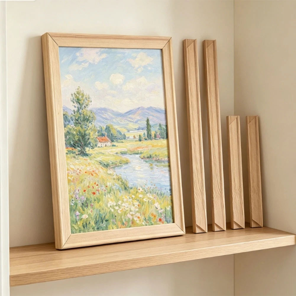 Wooden For Oil Painting Inner Frame Kit With Screws For Diy Canvas