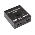 2 In 1 Out Bi-directional Hdmi 2.0 Switch 4k 1080 Hdcp Hdtv Pc Screen