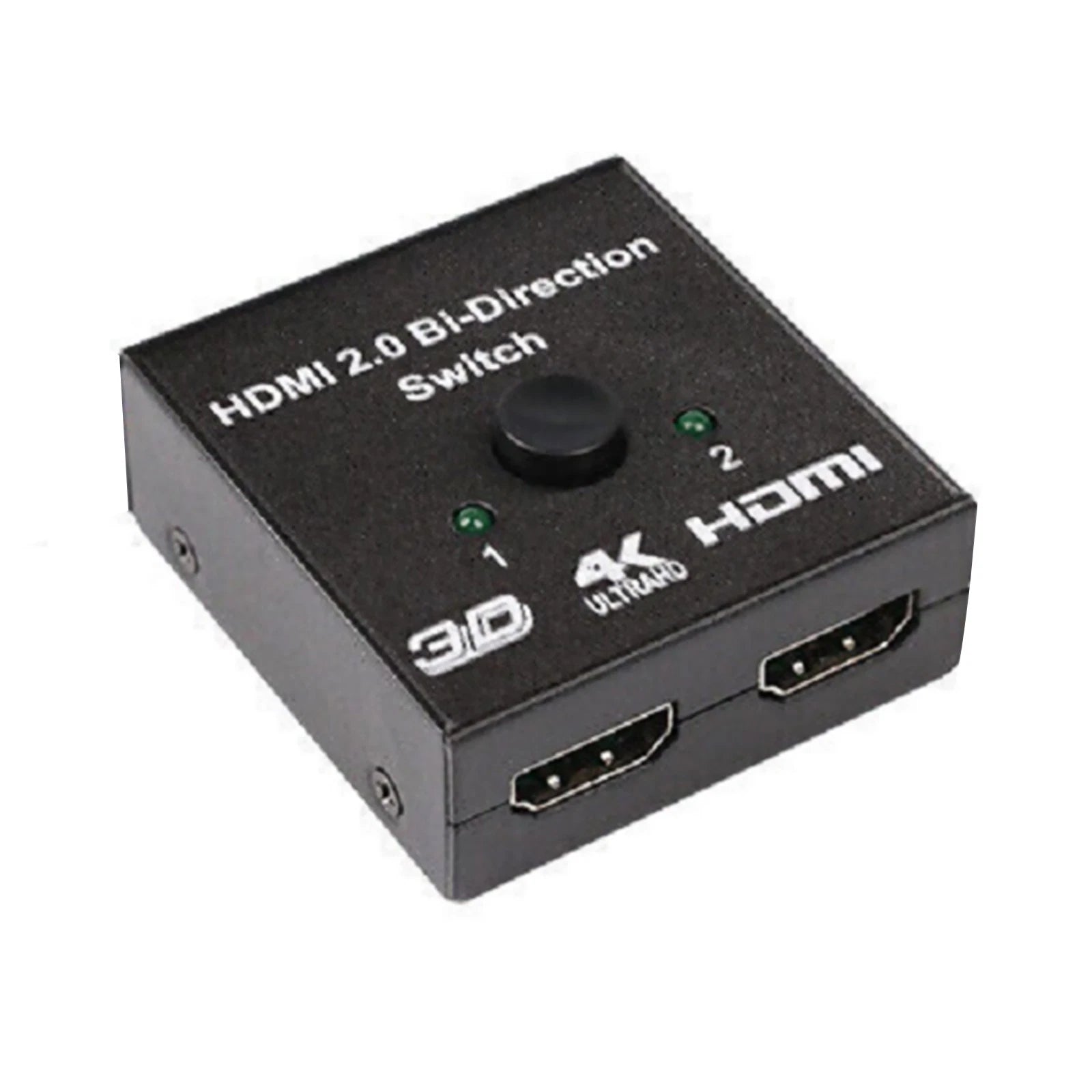 2 In 1 Out Bi-directional Hdmi 2.0 Switch 4k 1080 Hdcp Hdtv Pc Screen