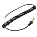 1m 6 Pin Abs+metal Microphone Cable Cord Wire For Yaesu Mh-48a6j