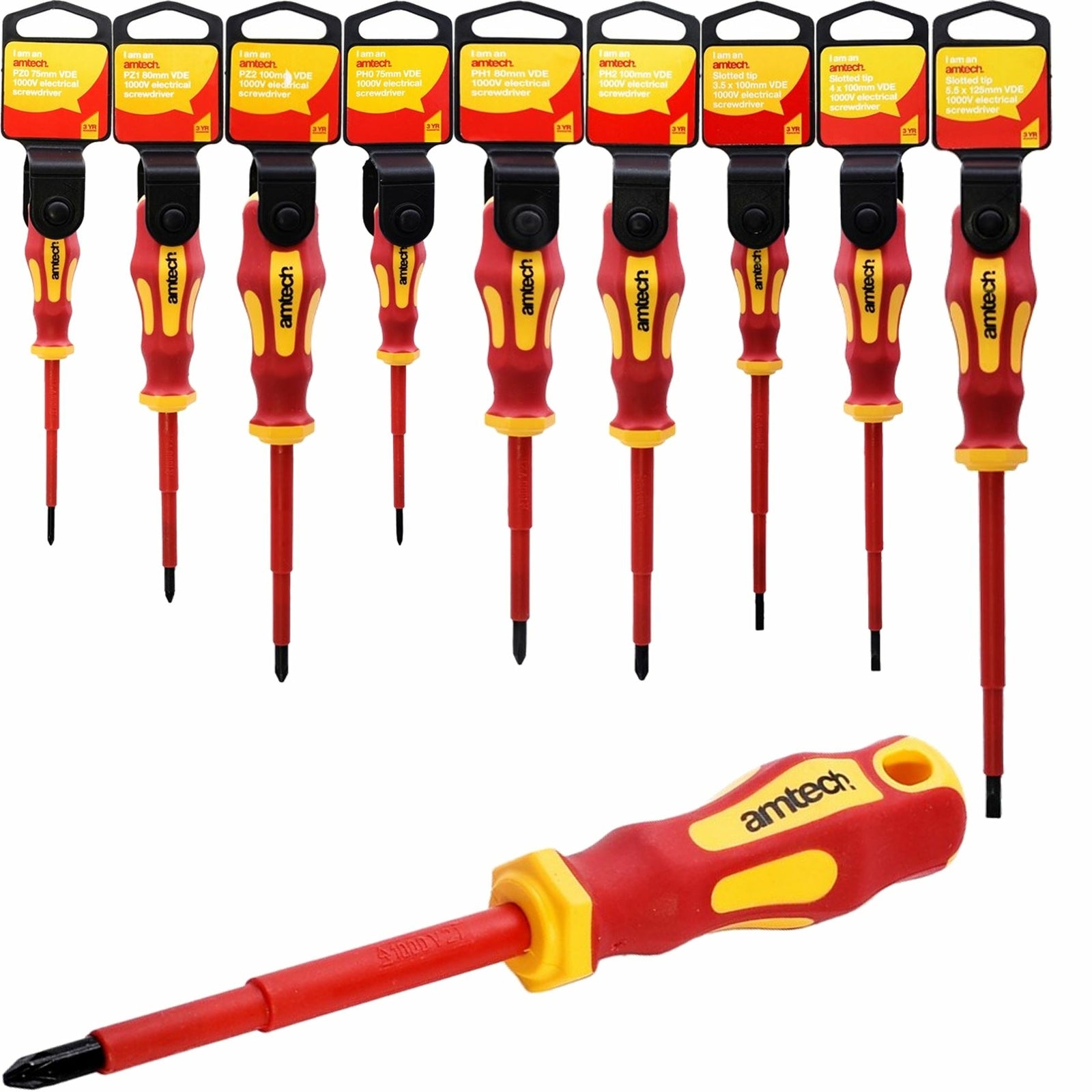 Amtech VDE Electrical Screwdriver Set