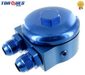 Torques Oil Sandwich Plate Take Off System Kit In Blue (AN-10 JIC-10)