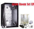Complete Hydroponic Mylar Grow Tent W/1000W Hps Ballast Wing