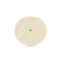 6" X 1/2" Arbor Hole - 20 Ply Loose Polishing Muslin Cotton Buffing