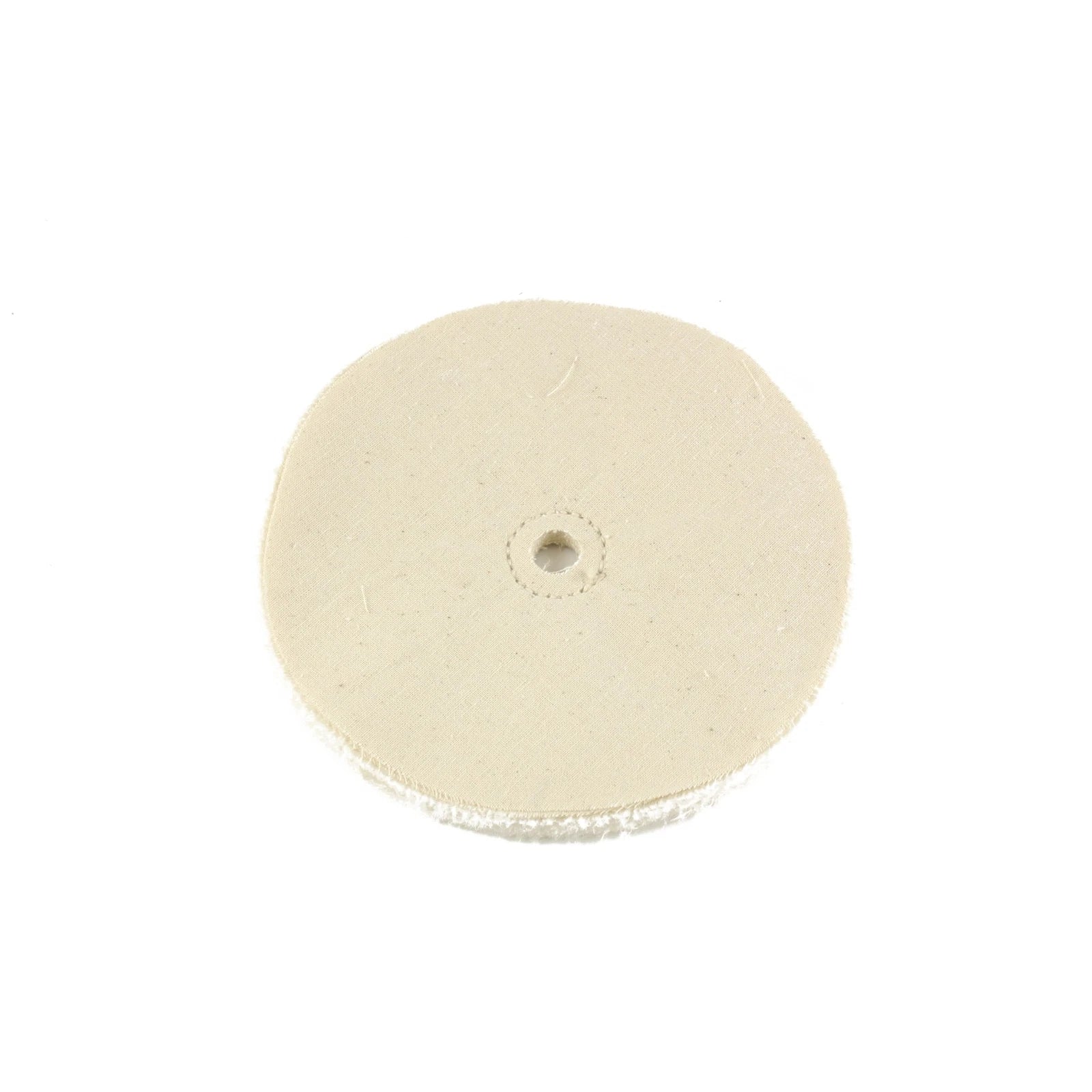 6" X 1/2" Arbor Hole - 20 Ply Loose Polishing Muslin Cotton Buffing