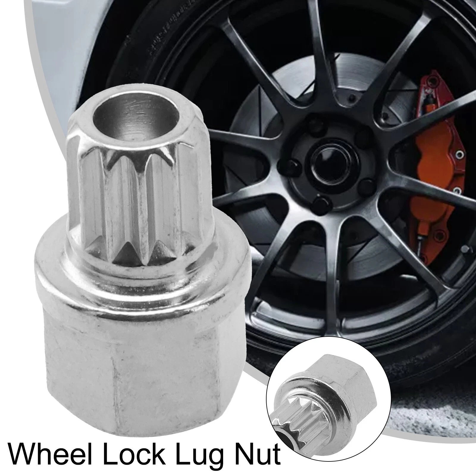Easy To Use 3013pt Anti Theft Wheel Lock Lug Nut Screw Removal Key