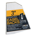 Lineco Easel Back Self Adhesive 3" (7.6cm) White (5 | Built Supply Co