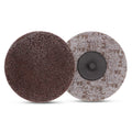 10 Pack - 3" Inch Unitized Quick Change Discs 8AC A/O Coarse Deburr