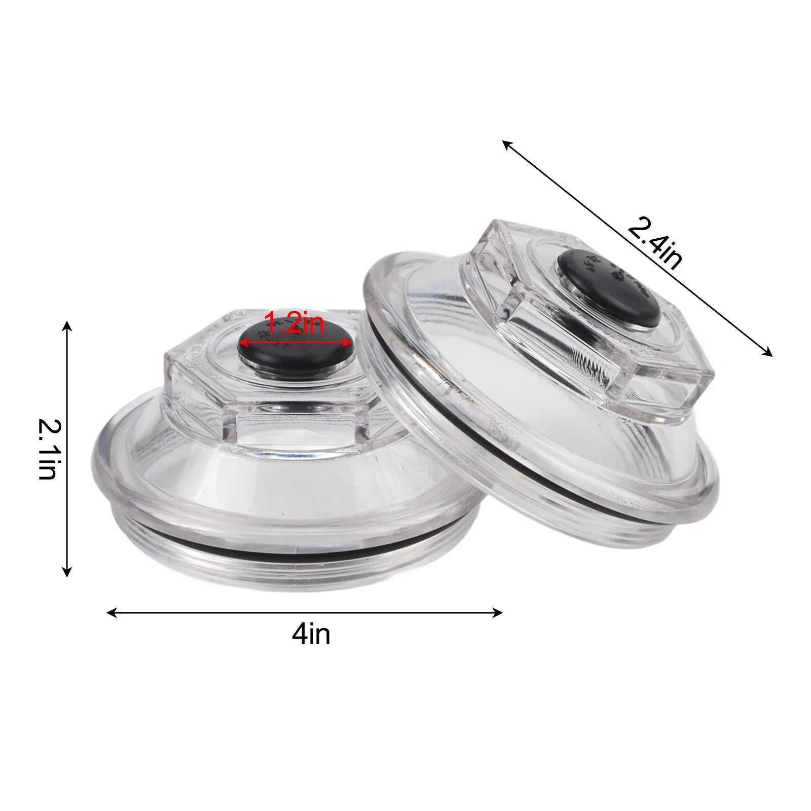 Oil Lid Set 2pack For Dexter Trailers Fits 9k 10k 12k 15k Axles