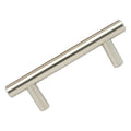 Rok 3" Center Brushed Nickel Kitchen Cabinet Drawer Bar Handle Pull