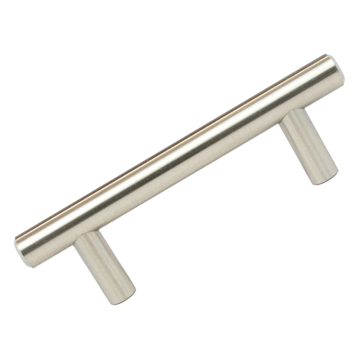 Rok 3" Center Brushed Nickel Kitchen Cabinet Drawer Bar Handle Pull