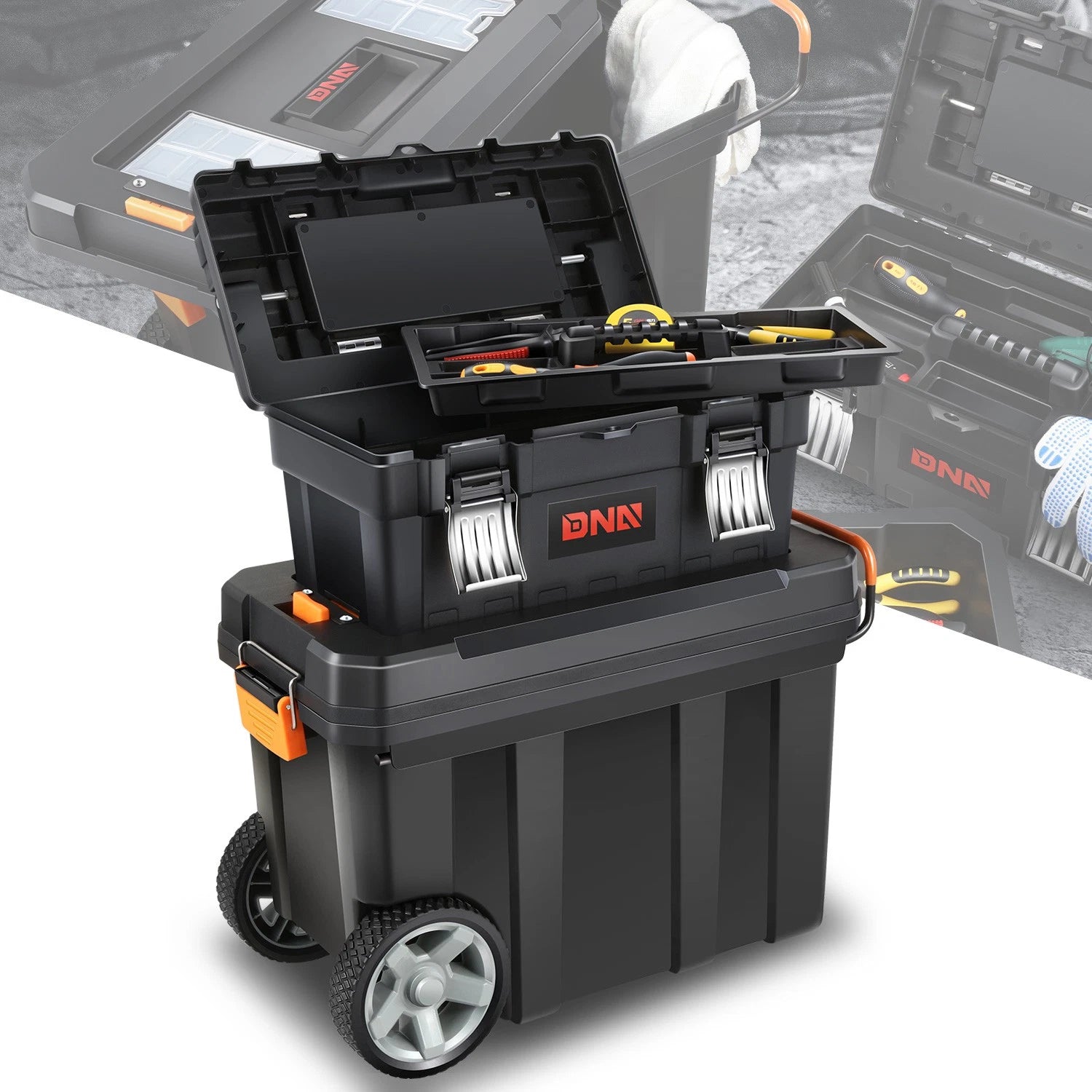 490mm W X 633mm H X 230mm 3-tier Stackable Separate | Built Supply Co