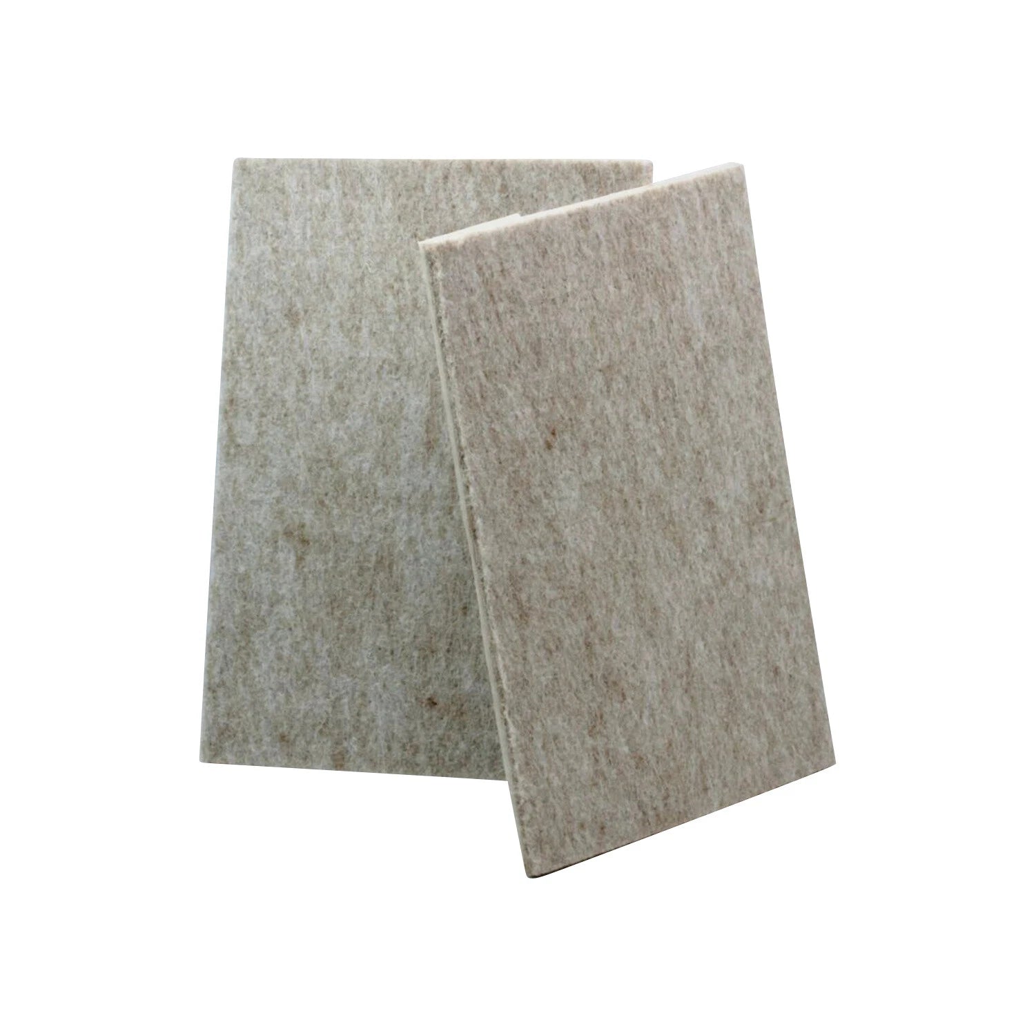 2 Heavy Duty Sticky Self Adhesive Felt Sheets 6" X 4-1/2" For Sofa