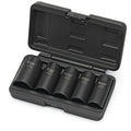 Titan 5-Piece 1/2" Drive Axle Nut Socket Set by Titan