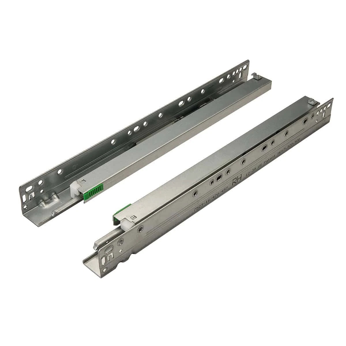 Pair Of Grass Elite 12" Undermount Soft Close 5/8" Drawer Slides Full