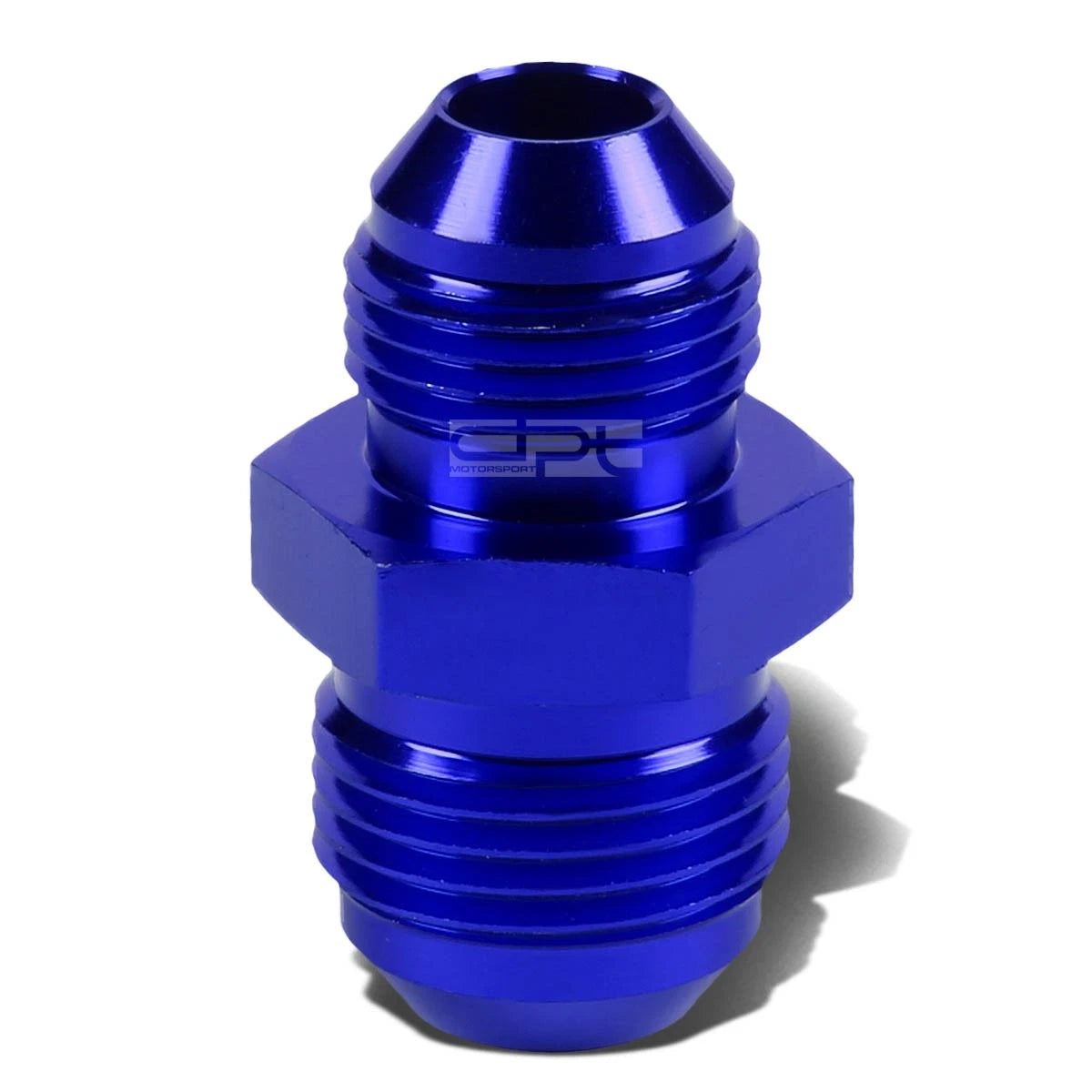 Blue Aluminum Oil/fuel 8an Male To 10-an Flare | Built Supply Co
