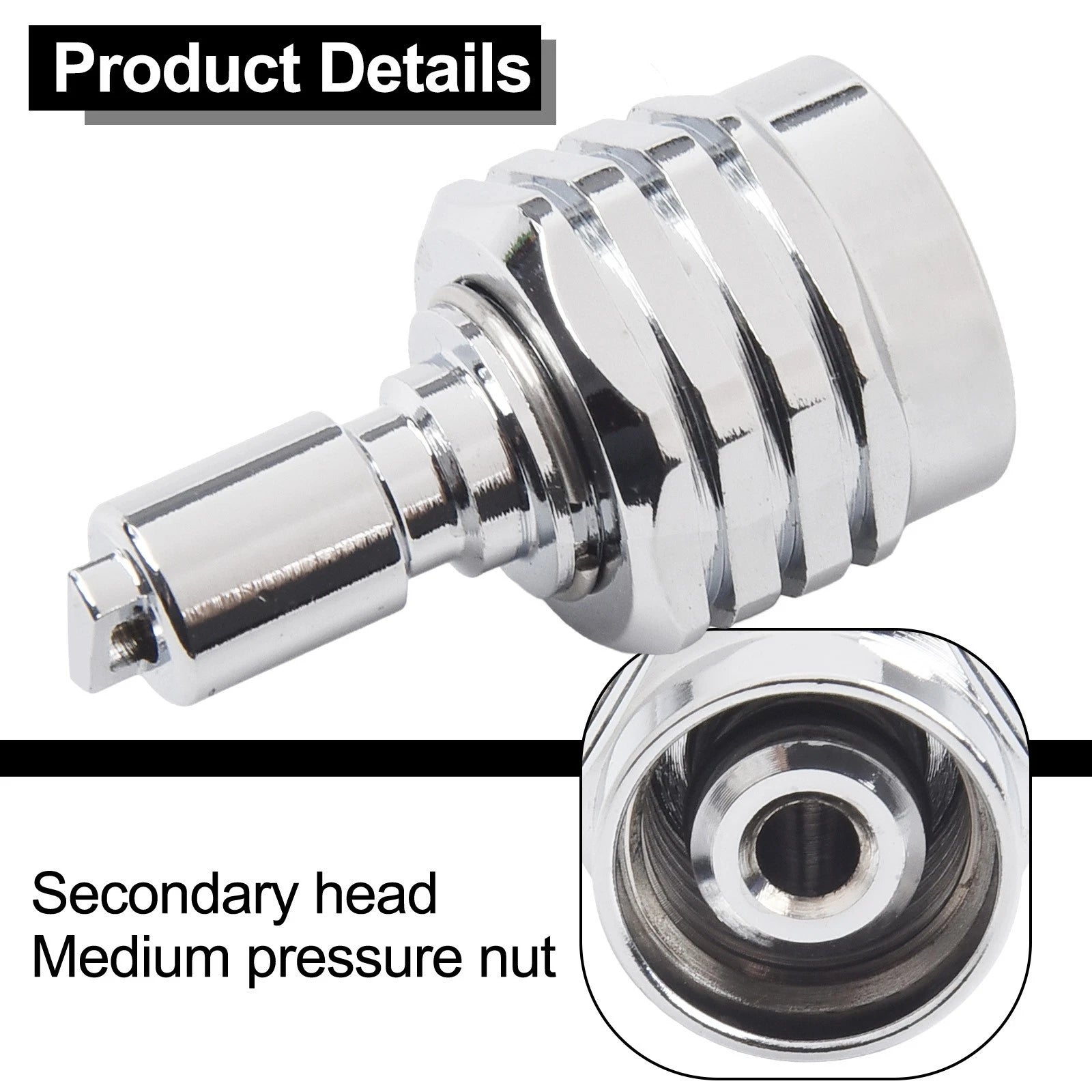 Enhanced Scuba Diving Adapter Male To Female Unf For Regulator Quick