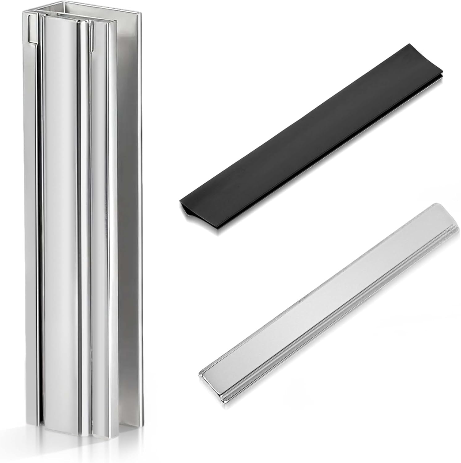 3" Shower Door Magnet Latch Replacement (with Metal Strike and