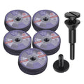50 Pack 2 Inch Die Grinder Cut-Off Wheel and 3/8 in Arbor Hole 1/4in