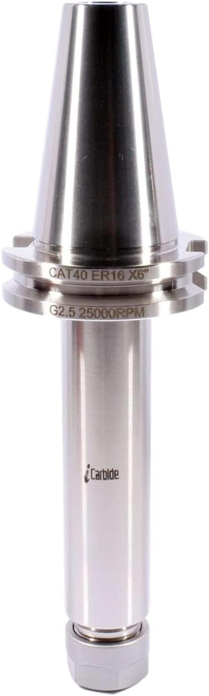 1pcs Precision 5/8-11 CAT40 ER16 6.0" Collet Chuck Tool Holder CNC