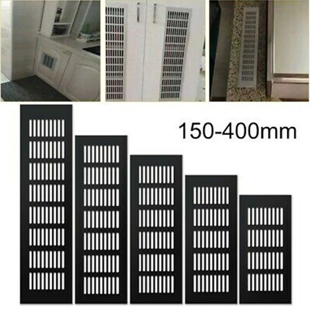 Air Vent Grille Ventilation Grille 150mm-400mm Aluminum Alloy Cabinet