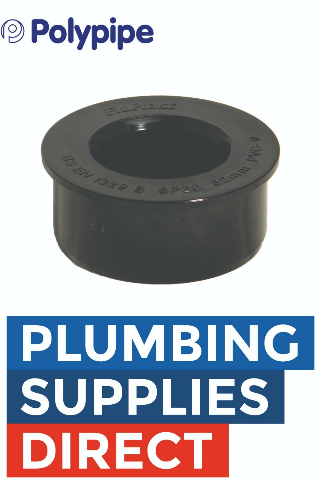 Soil & Vent Boss Adaptor Solvent Weld ABS - 32mm, 40mm & 50mm