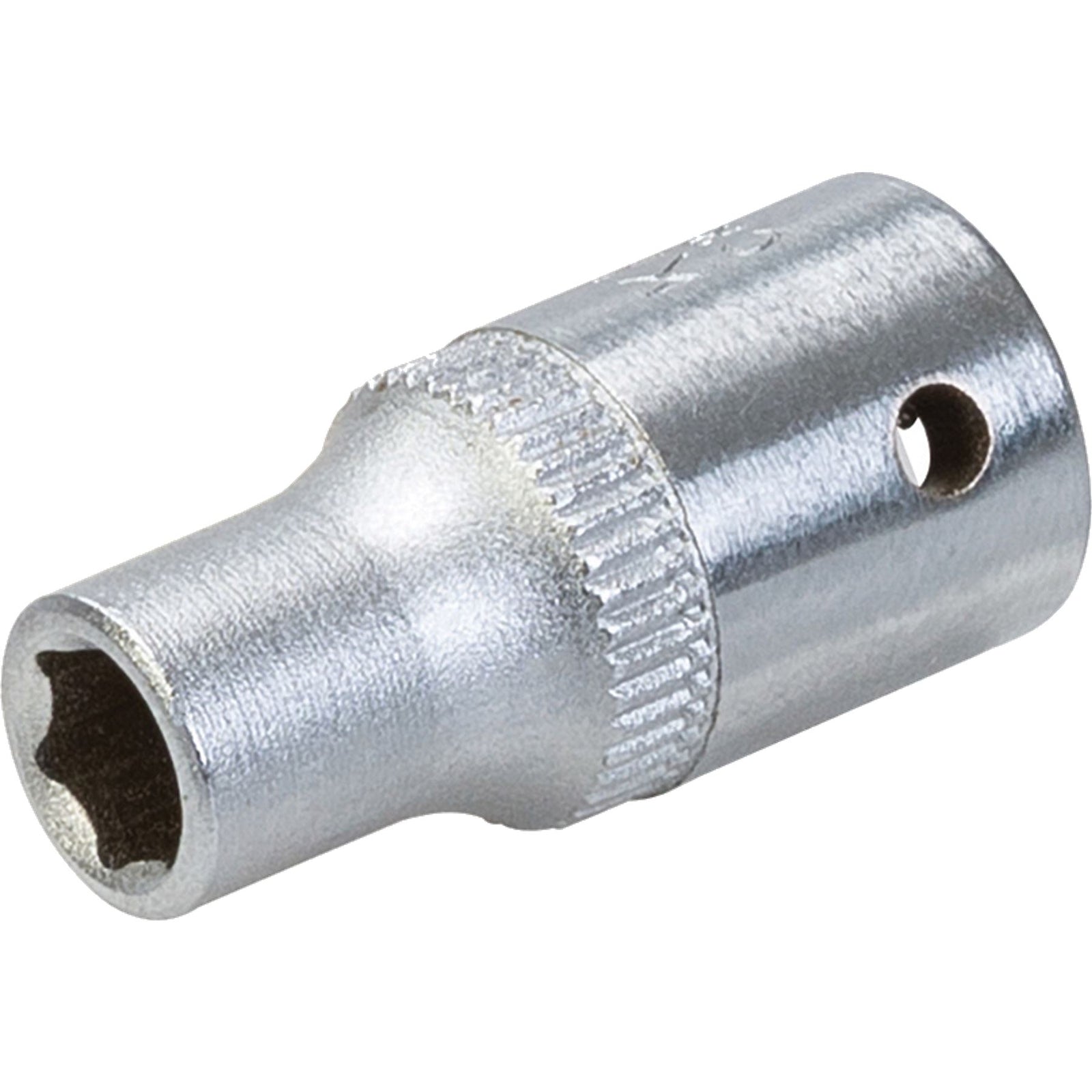 King Dick 4mm 6 PT Single Metric Polished Standard 1/4" Drive SocketOpens in a n