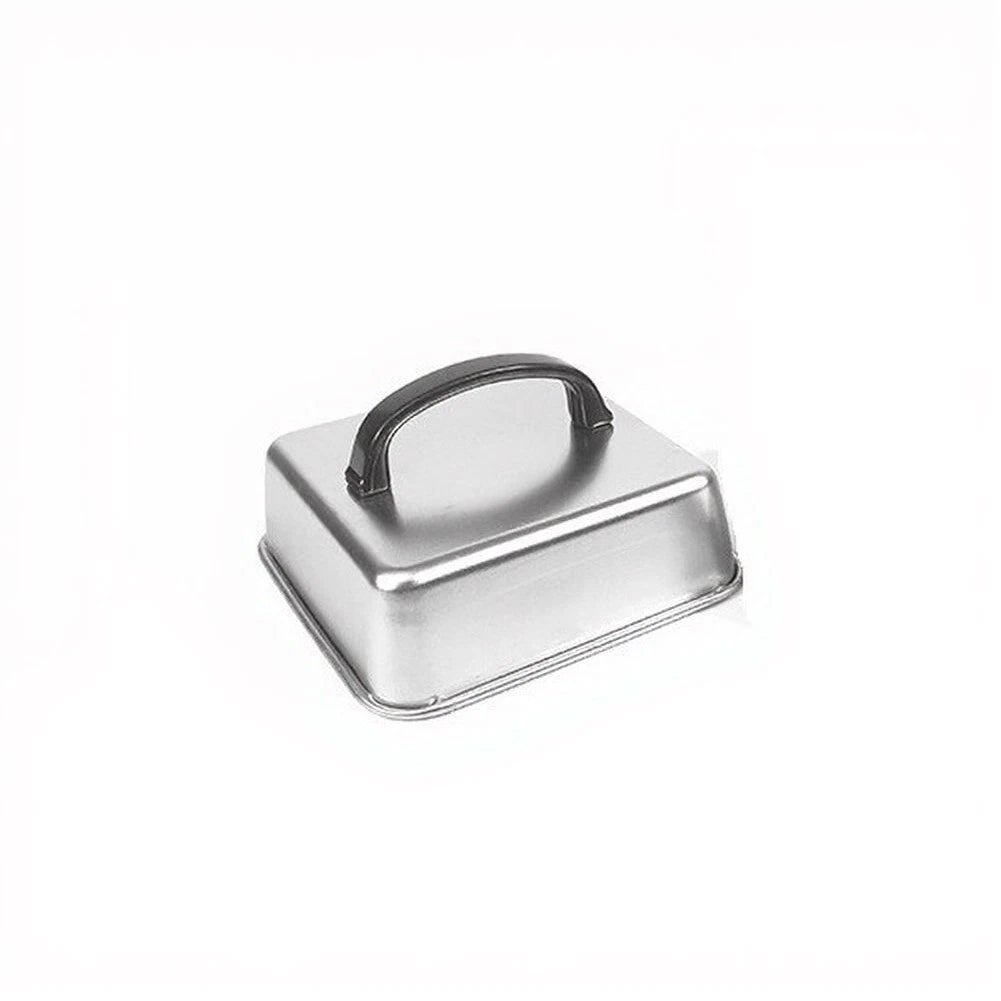 Stainless Steel Square Barbecue Lid 16/21/26cm For Even Cooking