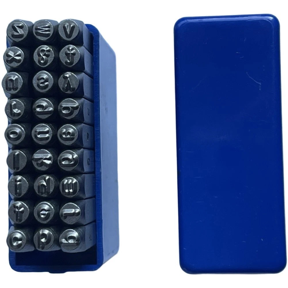 Steel Stamp Set For Jewelry Metal Leather Crafting Industrial Grade