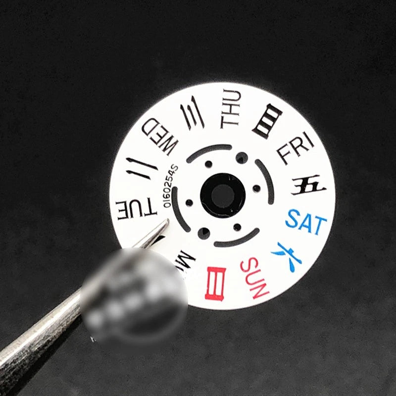 Watch Movement Date Wheel Dail Repalcement For Nh35 Nh36 Nh37 7s26
