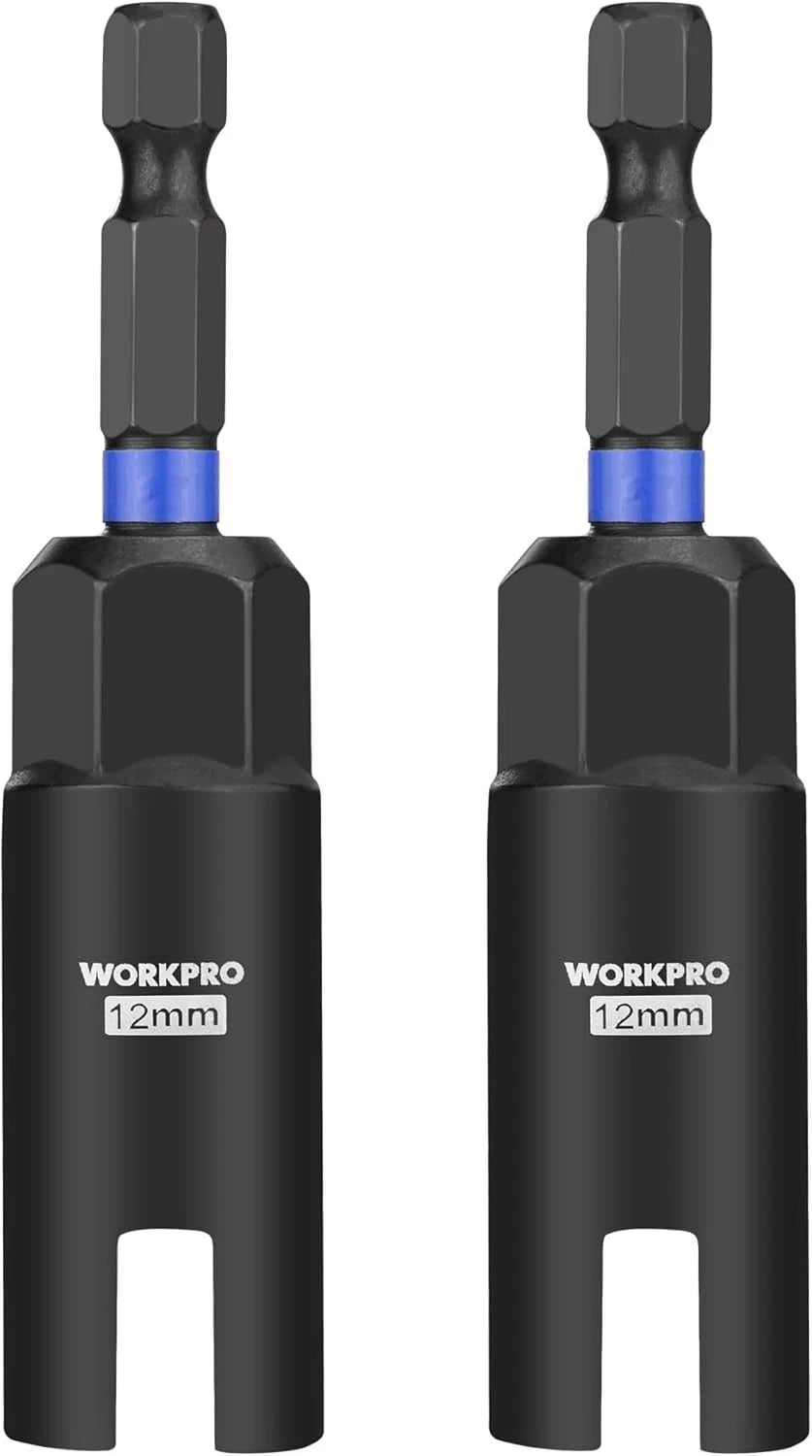 Workpro Power Wing Nut Driver Bit 12mm 1/4" Hex Shank Nut Driver Bit