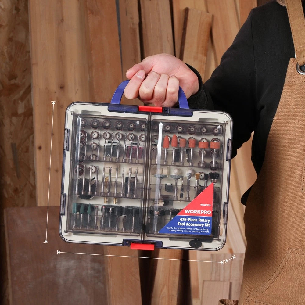 Workpro All-purpose Dremel Rotary Tool Accessories Kit With Storage