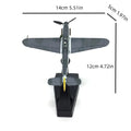 1/72 Scale Military Bf109 Fighter Alloy Model With Stand Souvenir