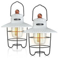 EverBrite 2PCS Rechargeable LED Dual Camping Lantern 550LM 3 Light