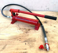 4 Ton Porta Power Hydraulic Pump W/ 48" Hose For Repair Auto Body
