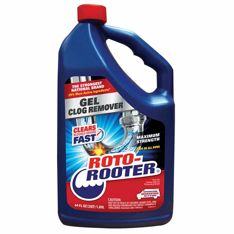 Roto-rooter Gel Clog Remover 64oz