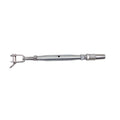 Jaw Swageless Turnbuckle 1/4" Pipe Turnbuckle For 1/8" Cable