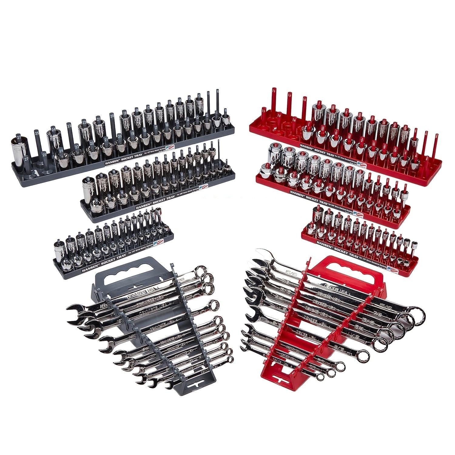 Hansen 8-Piece Socket Tray Organizer Set