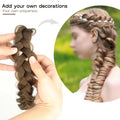 Elastic Headband Hairpiece For For Wig 16 Inch Synthetic For Braided