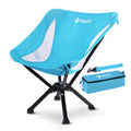 VILLEY Camping Folding Chair Lightweight Portable Chair Quick Setup