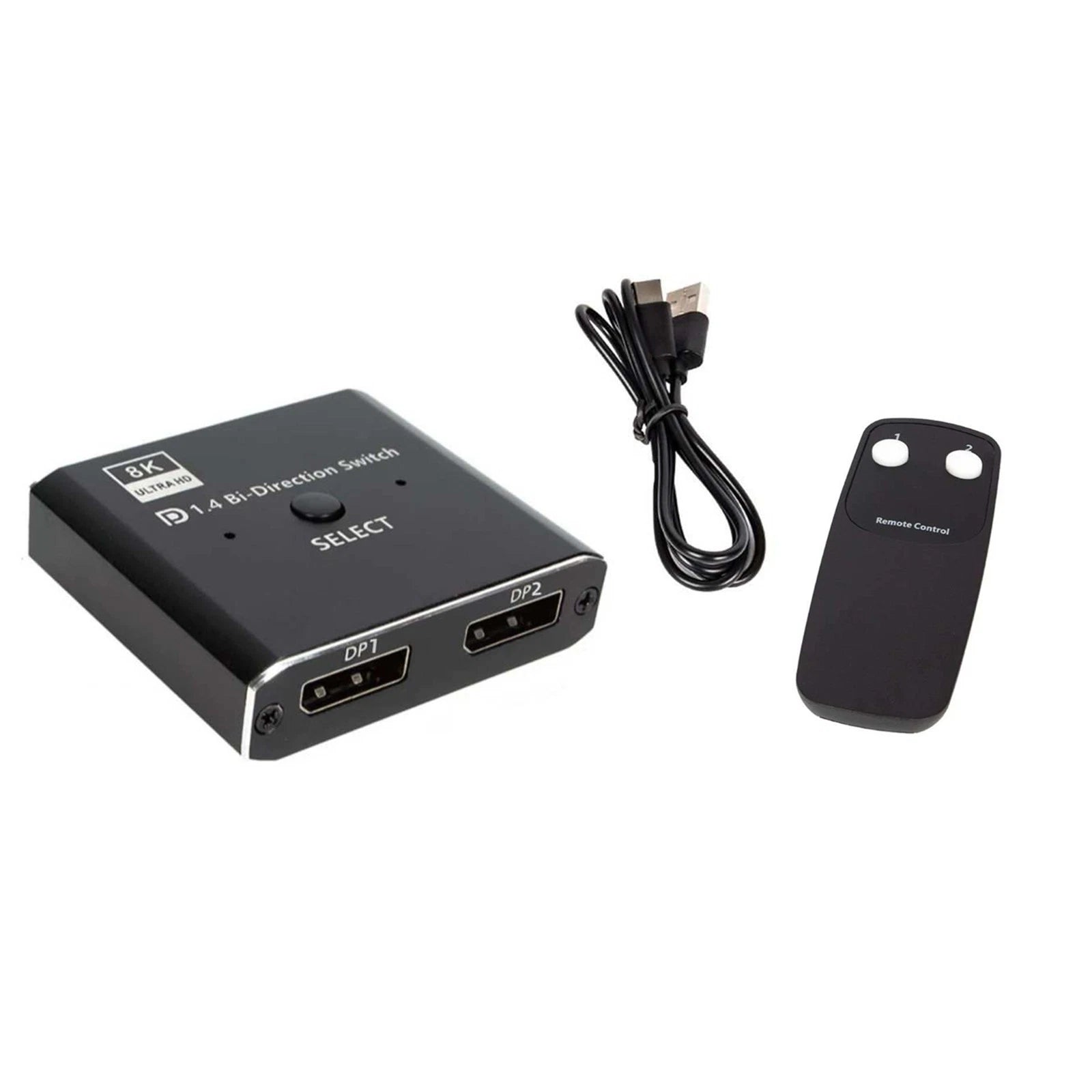 New Displayport Switch Dp 1.4 Bi-directional Switcher Splitter 2x1